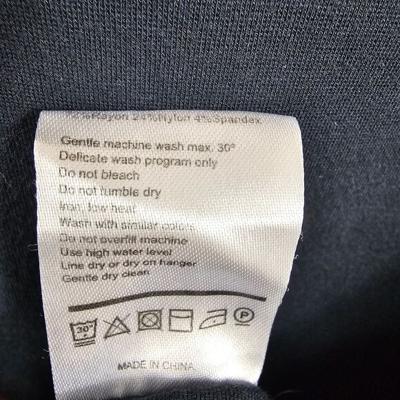 Wood Wood Half Zip Sweater in Navy Blue - Size 34 - Picture 9 of 12